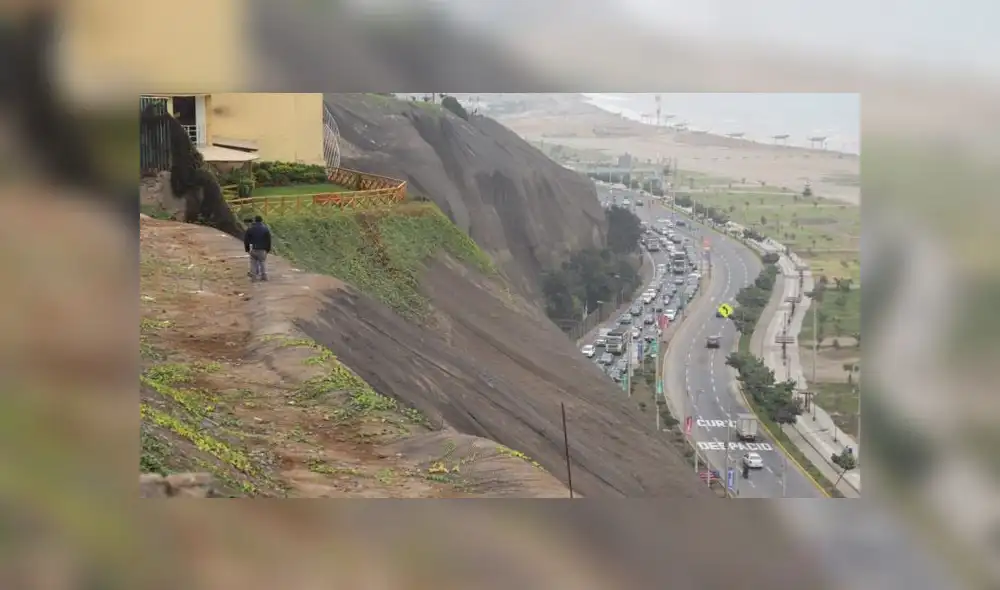 Relleno inestable de las geomallas sería el principal problema a solucionar para evitar derrumbes. (Foto: Andina)