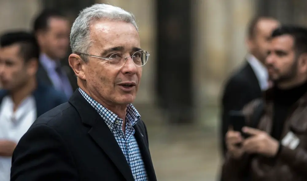 Álvaro Uribe fue presidente de Colombia entre 2002 y 2010. Foto: EFE