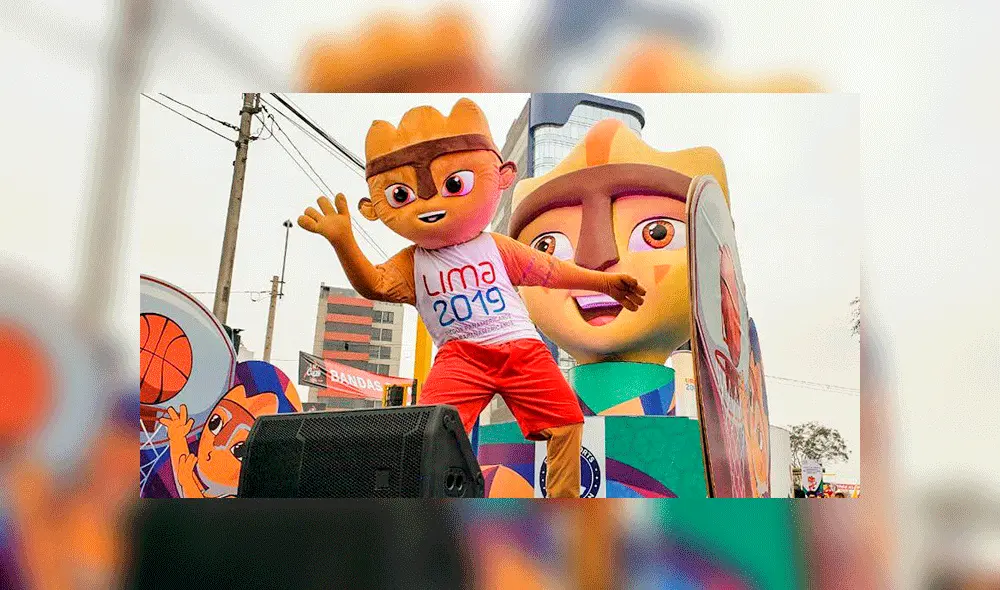 Milco es la mascota oficial de los Juegos Panamericanos Lima 2019. Foto: Difusión