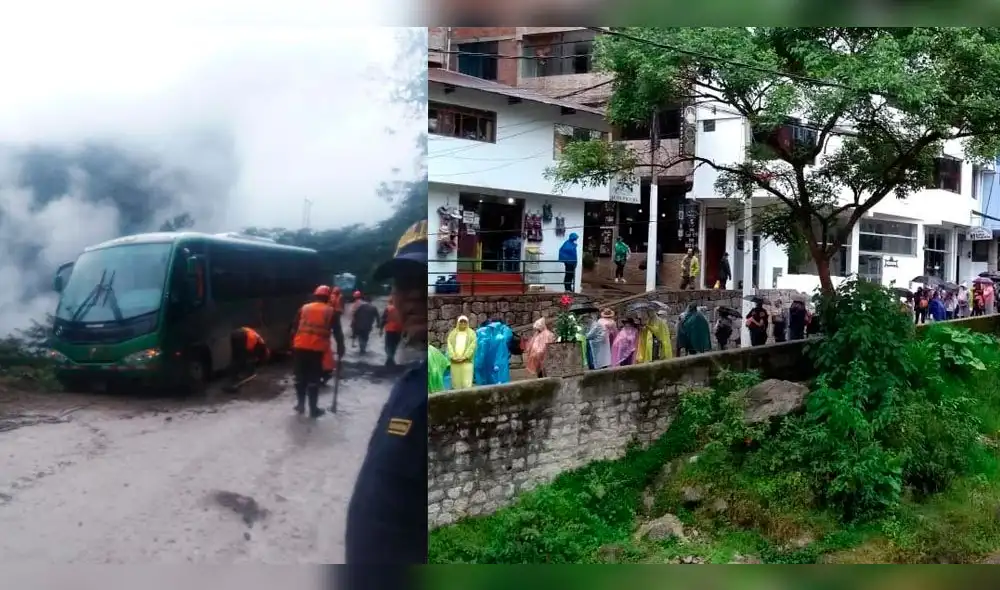 Cusco: Turistas sufren por quedar varados camino a Machupicchu  [VIDEO]