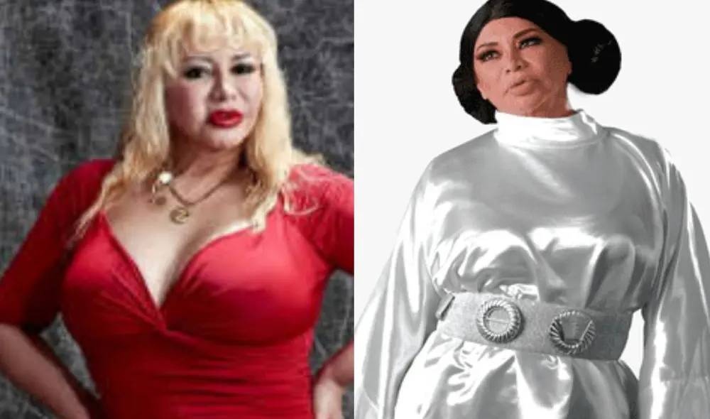 Susy Díaz reveló que es fanática de la saga de Star Wars. Foto: composición