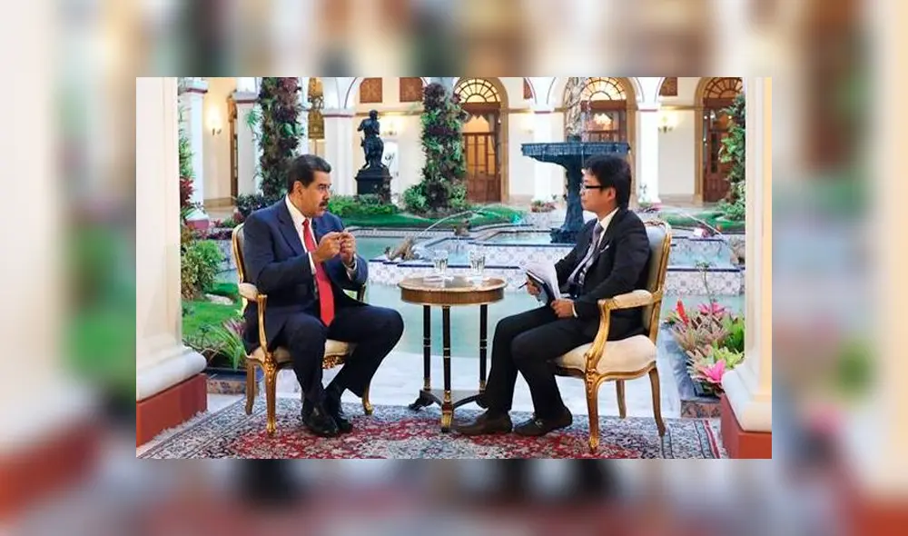 Nicolás Maduro habló sobre la oposición en una entrevista con un medio chino. Foto: Presidencia de Venezuela.