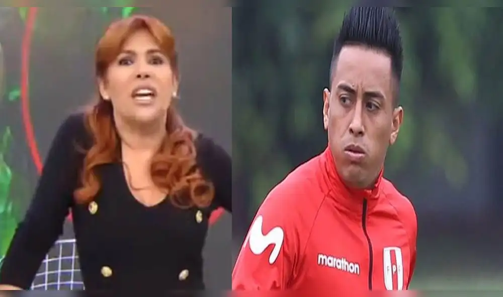 Magaly Medina y Christian Cueva