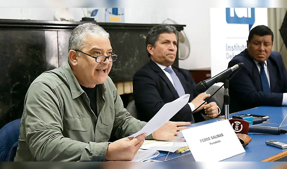 Pedro Salinas dice que la denuncia del obispo Eguren es “sintomática” 