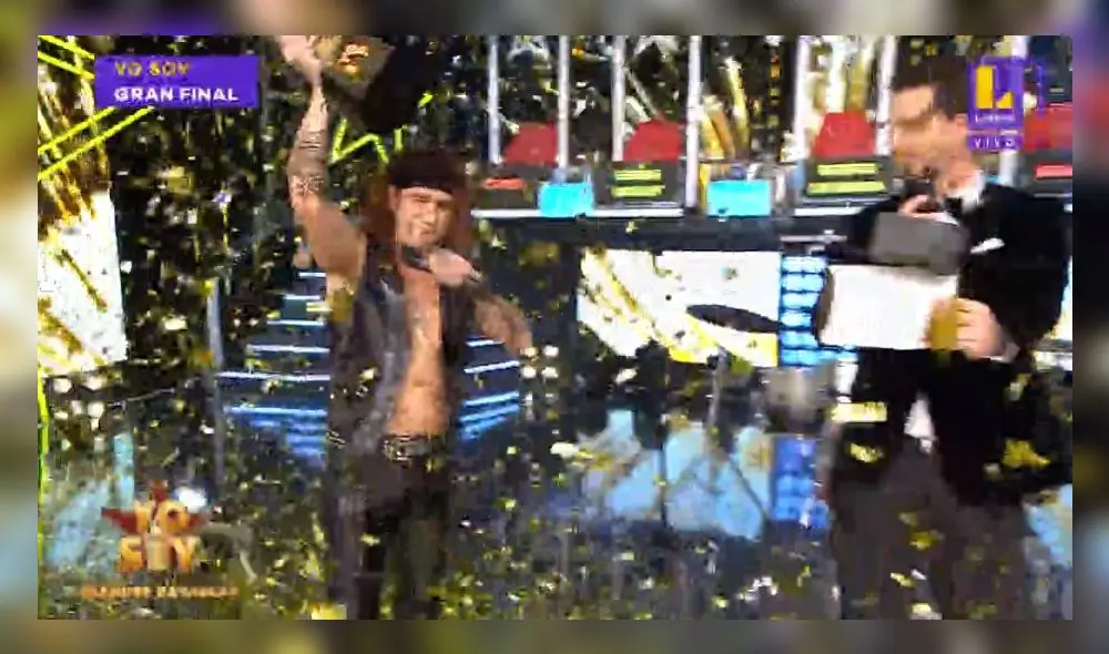 ‘Enrique Bunbury’ gana Yo soy Grandes batallas. Foto: captura ‘Enrique Bunbury’ gana Yo soy Grandes batallas. Foto: captura