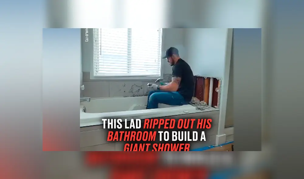 Desliza hacia la izquierda para ver la transformación del baño tradicional a uno lujoso. Video es viral en Facebook. Desliza hacia la izquierda para ver la transformación del baño tradicional a uno lujoso. Video es viral en Facebook.