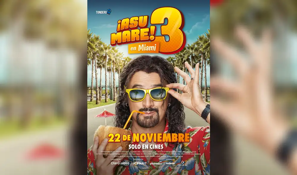 Lanzan afiche de  Asu mare 3 en Miami