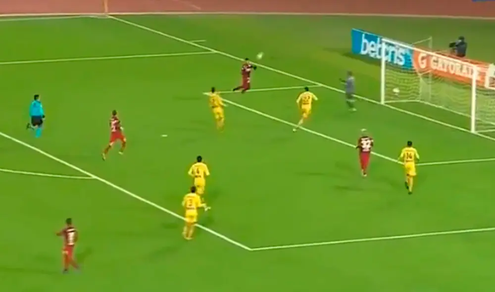 El delantero uruguayo lleva 10 goles en el Torneo Apertura de la Liga 1 Movistar. Foto: Captura Gol Perú. El delantero uruguayo lleva 10 goles en el Torneo Apertura de la Liga 1 Movistar. Foto: Captura Gol Perú.