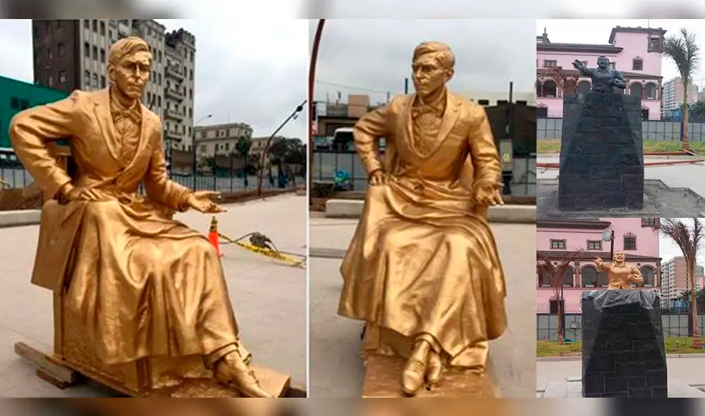 No hubo autorización para pintar esculturas del By-pass 28 de julio