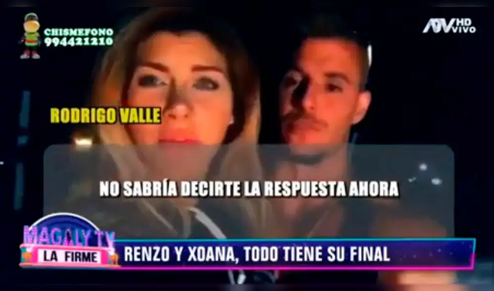 ¿Xoana González podría regresar con Rodrigo Valle? ¿Xoana González podría regresar con Rodrigo Valle?