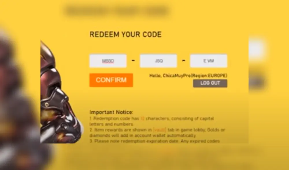 Y abrir sesión con tu cuenta (Facebook, Google, Huawei, etc). Descubre el código para hoy en la nota.