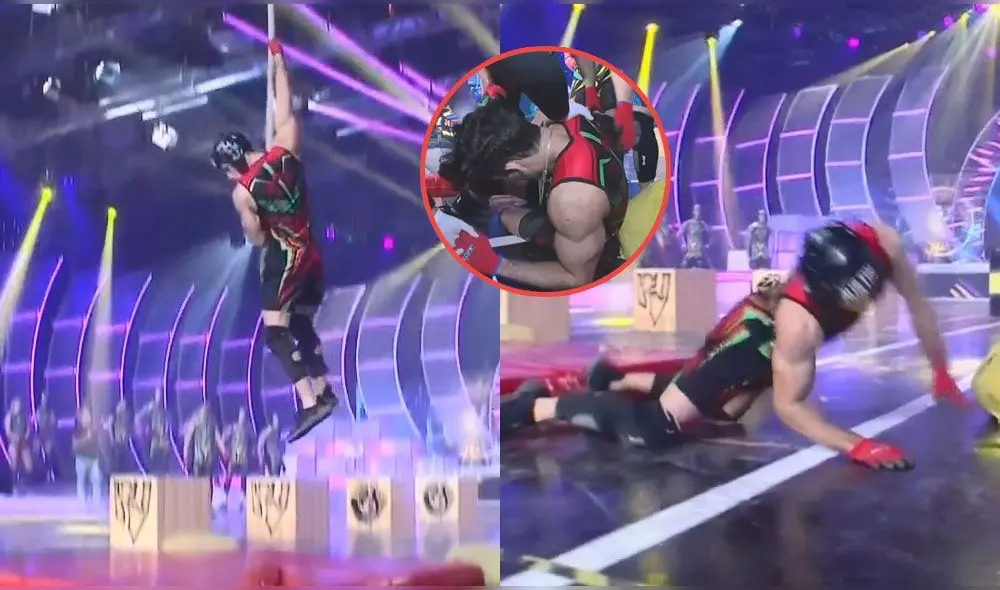 El combatiente sufrió una fuerte lesión durante una prueba decisiva.