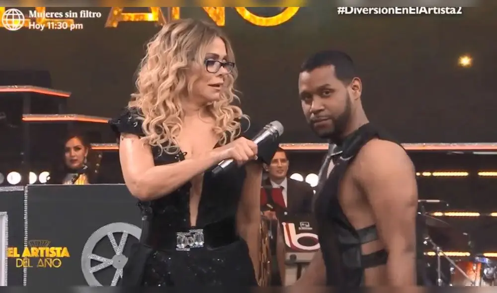 Gisela Valcárcel y Edson Dávila 'Giselo'