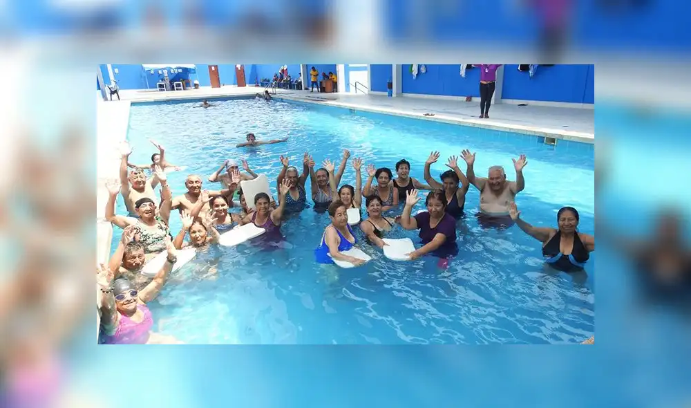 Villa El Salvador: ofrecen cursos de natación gratuitos para adultos mayores Villa El Salvador: ofrecen cursos de natación gratuitos para adultos mayores