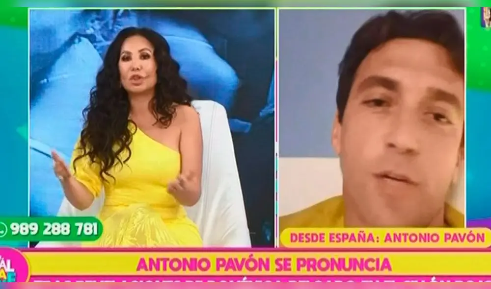 Janet Barboza y Antonio Pavón