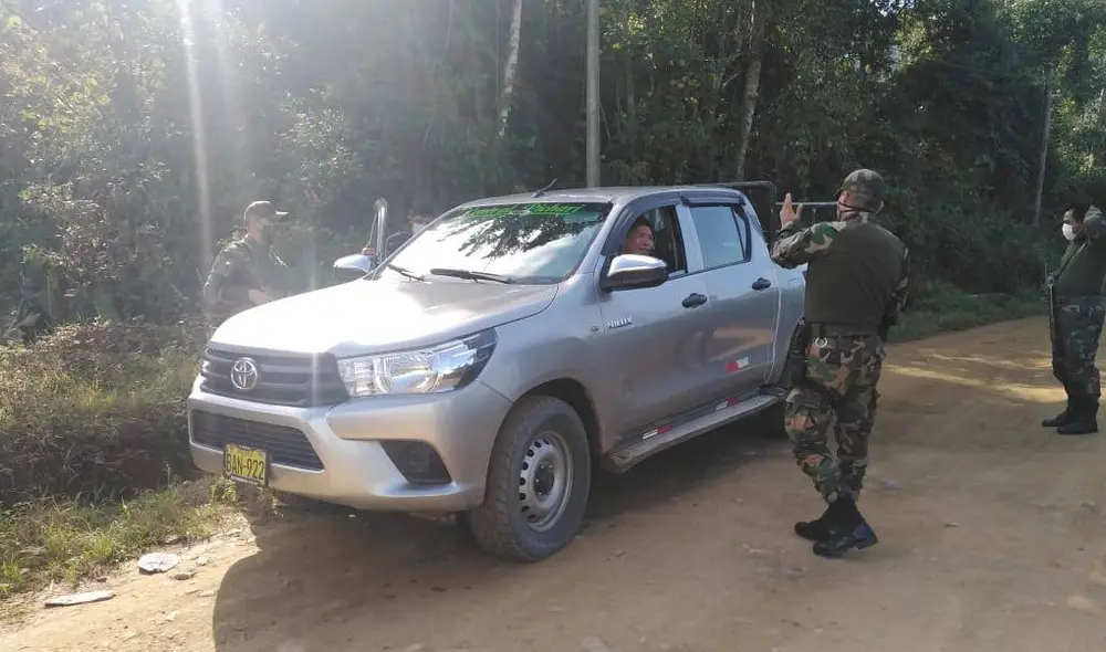 El Frente Policial Vraem asestó otro golpe al narcotráfico tras capturar a dos mafiosos. Foto: Difusión El Frente Policial Vraem asestó otro golpe al narcotráfico tras capturar a dos mafiosos. Foto: Difusión