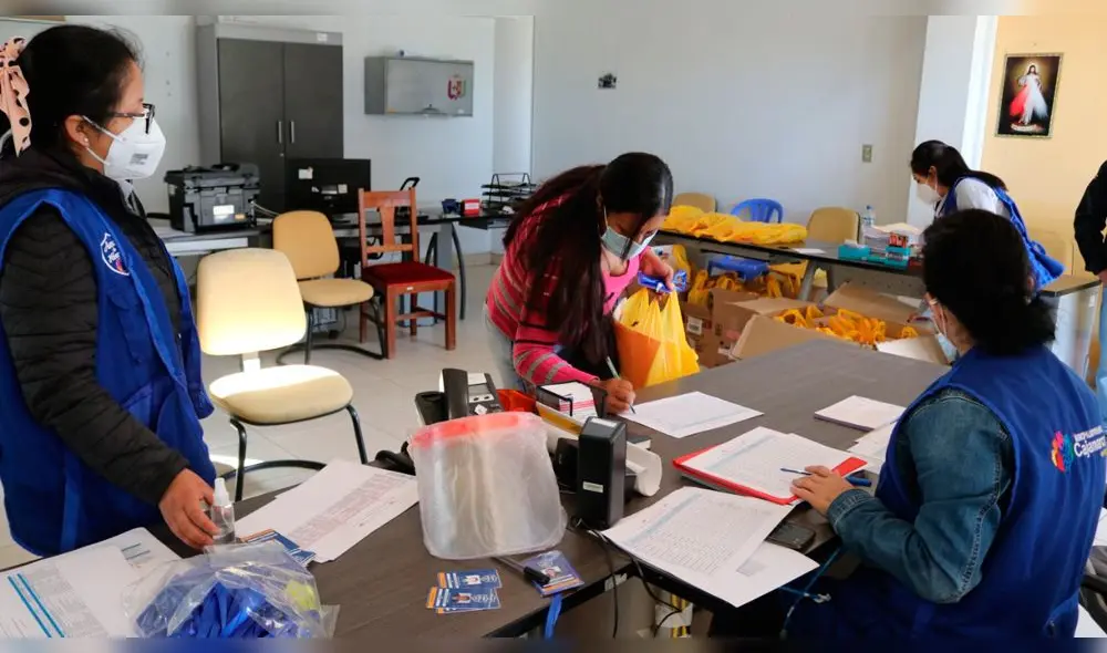 Entrega de equipos de protección en Cajamarca Entrega de equipos de protección en Cajamarca