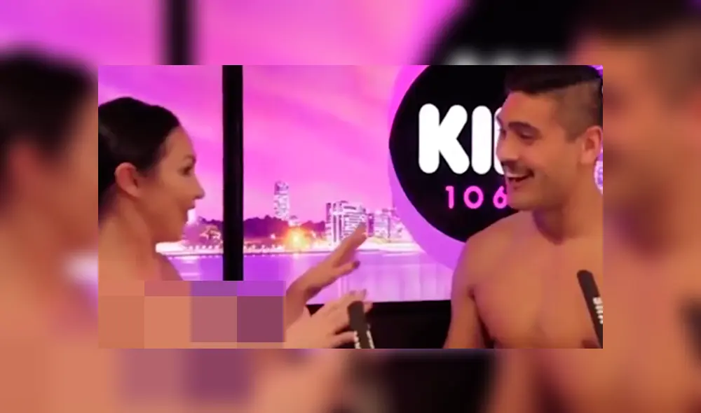 Se conocieron desnudos en un programa de televisión y luego todo se salió de control [VIDEO]