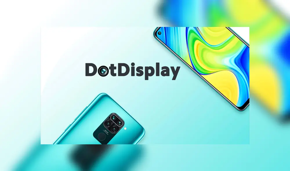 La pantalla presenta un diseño DotDisplay.