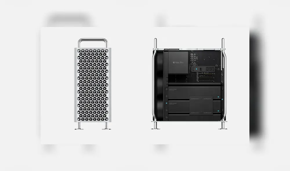 La versión más potente de la nueva Mac Pro puede costar más de 52,000 dólares. La versión más potente de la nueva Mac Pro puede costar más de 52,000 dólares.