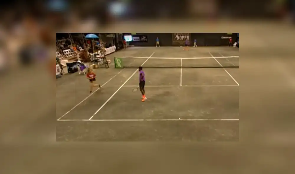 YouTube: partido de tenis fue interrumpido por gemidos de pareja teniendo sexo