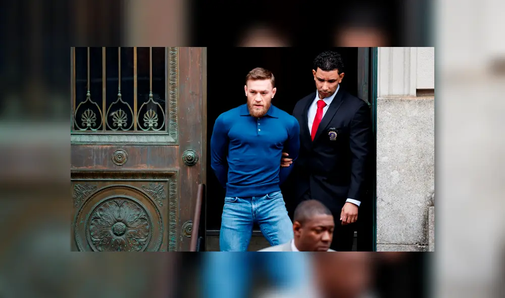 Conor McGregor es arrestado y acusado por robo en Estados Unidos
