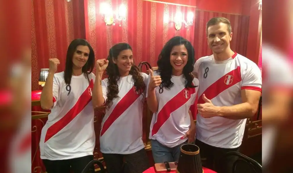 Colorina: elenco celebra empate de Perú en la Bombonera