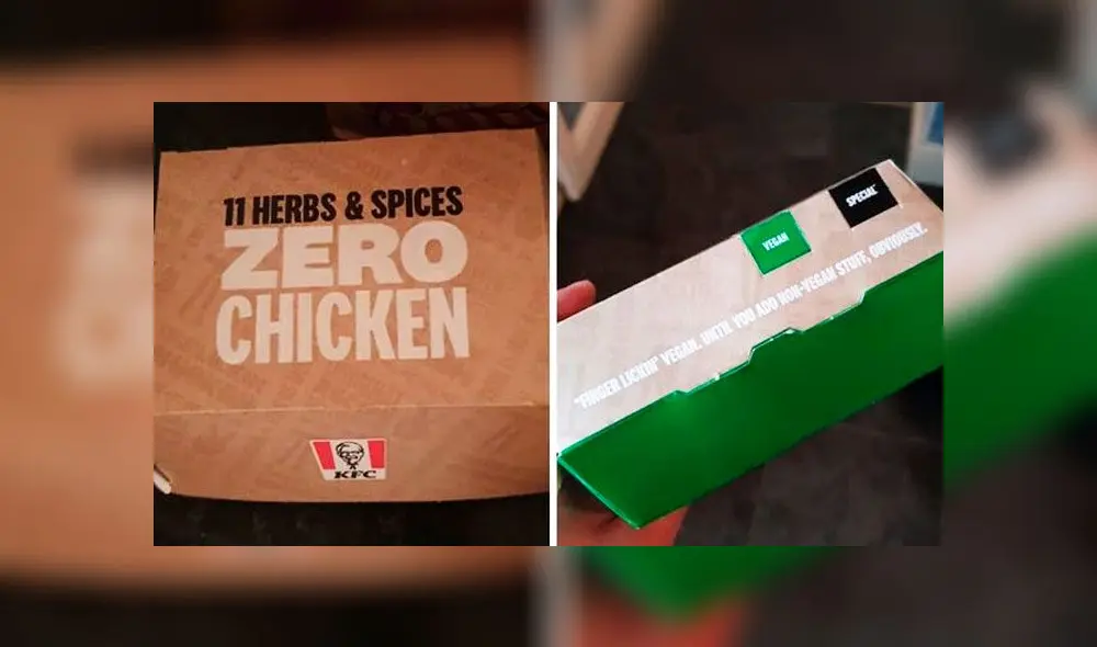 Vegana pide hamburguesa de hierbas en KFC y le dan una de pollo [FOTOS]  