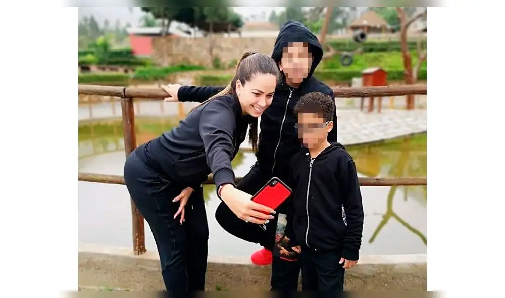 Melissa Klug y sus hijos Foto: Instagram Melissa Klug y sus hijos Foto: Instagram