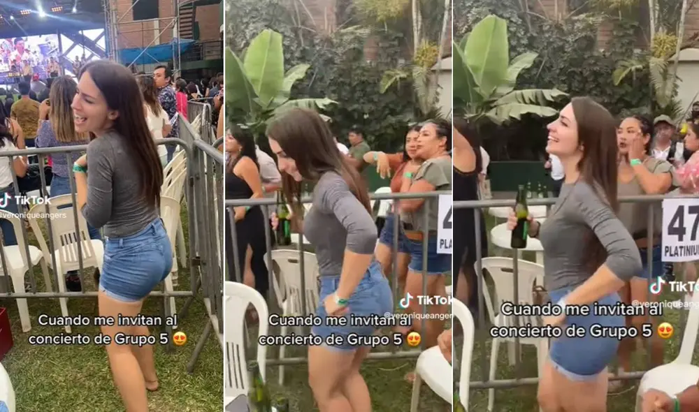 Miles de usuarios quedaron impactados con la reacción de esta joven extranjera. Foto: composición LR/TikTok