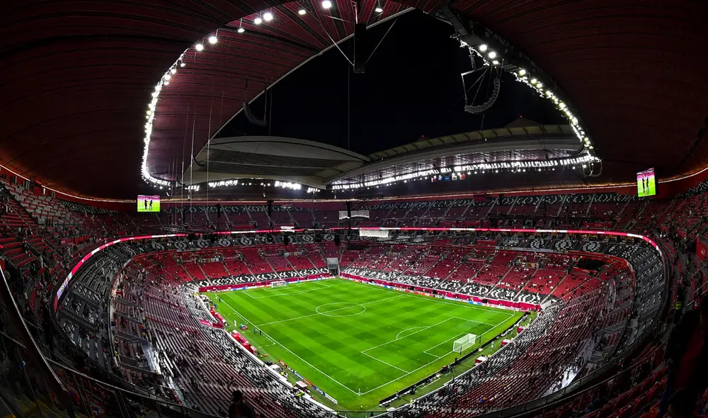 El estadio Al Bayt será la sede de la ceremonia de inauguración, así como del primer partido. Foto: EFE