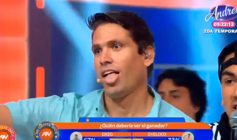 Paco Bazán fue 'troleado' por rapero en programa en vivo. Foto: Captura
