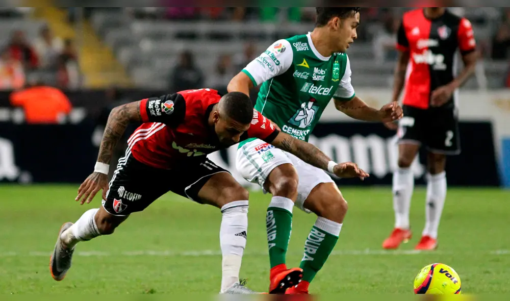 Atlas perdió 2 a 1 ante León en el debut de Alexi Gómez por la Liga MX