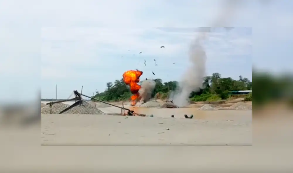 Operativo permitió que se salven 60 hectáreas de bosque amazónico en Madre de Dios. Foto: Difusión Operativo permitió que se salven 60 hectáreas de bosque amazónico en Madre de Dios. Foto: Difusión