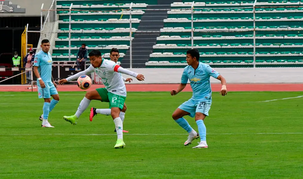 Bolívar derrotó sin problemas a Oriente Petrolero por el fútbol boliviano. Foto: Tigo Sports