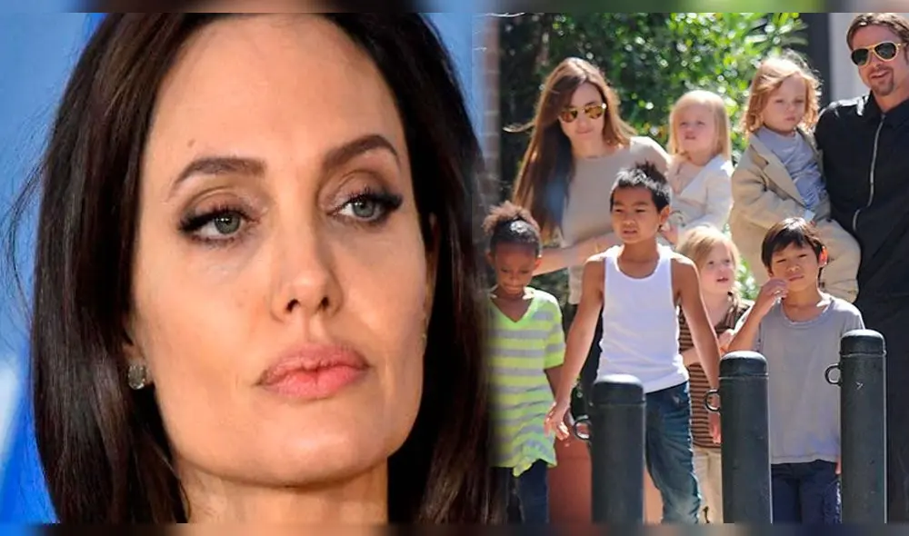 Angelina Jolie estaría manipulando a sus hijos para hacer sufrir a Brad Pitt 