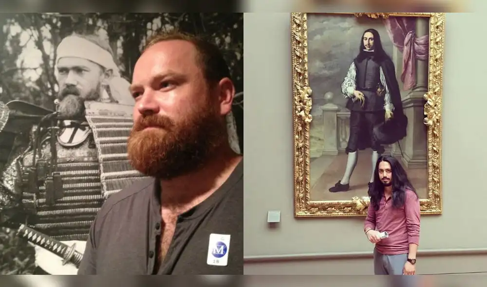 Facebook: Fueron al museo y encontraron sus 'gemelos' en pinturas antiguas [FOTOS]