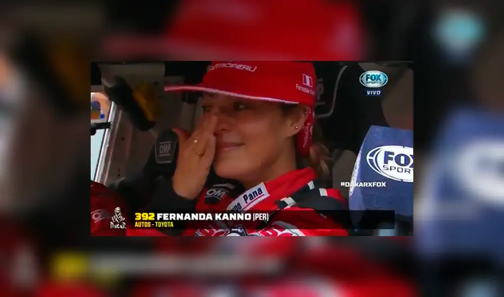 Rally Dakar 2018: Fernanda Kanno lloró al iniciar su participación 