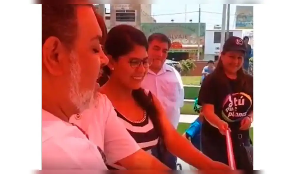 Andrés Hurtado en Huaral  Foto: captura