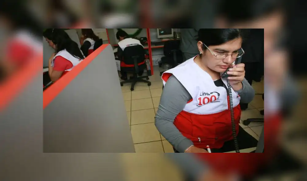 Línea 100 atendió más de 33 mil llamadas por violencia familiar y sexual Línea 100 atendió más de 33 mil llamadas por violencia familiar y sexual