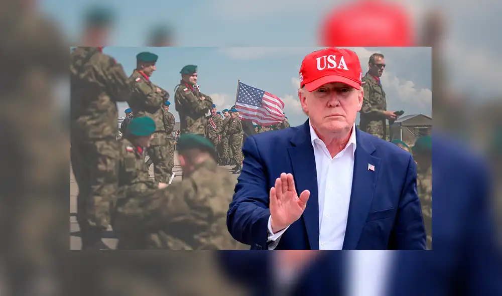 Trump anuncia el envío de 1000 soldados adicionales a Polonia para frenar a Rusia Trump anuncia el envío de 1000 soldados adicionales a Polonia para frenar a Rusia