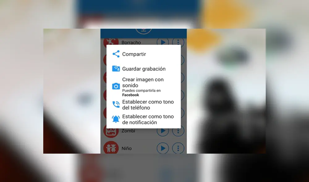 5. Busca la opción 'Compartir'. Foto: Captura.