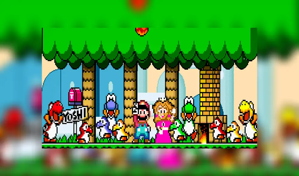 Desliza para ver el final secreto de Super Mario World que se viralizó en YouTube. Foto: Captura.