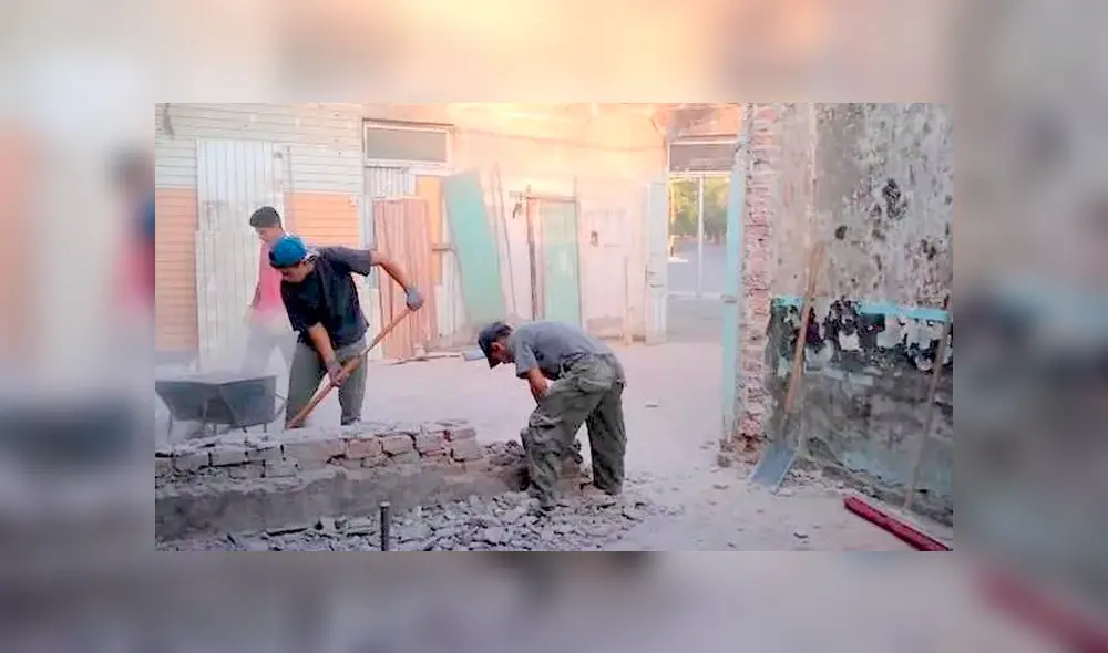 El dueño del local usó las redes sociales para agradecer el gesto del albañil. (Captura: Facebook) El dueño del local usó las redes sociales para agradecer el gesto del albañil. (Captura: Facebook)