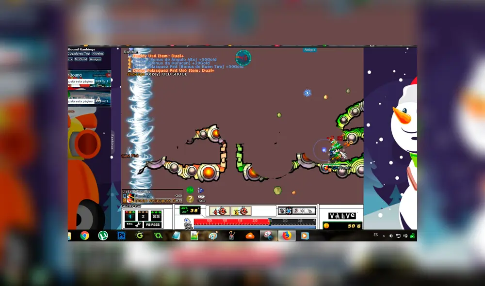 DragonBound es un juego gratuito que se puede jugar desde Facebook o ingresando directamente a la web oficial del videojuego.