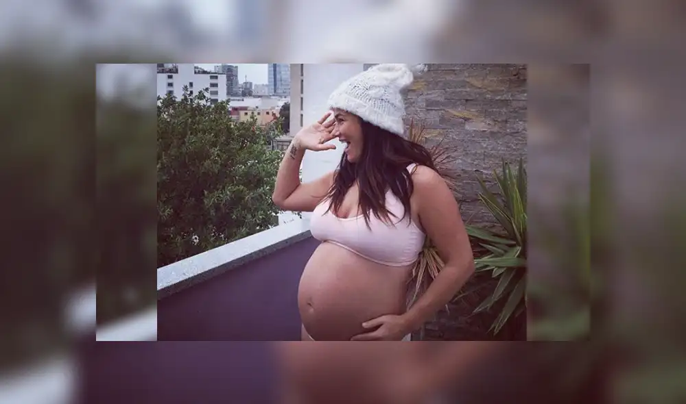 Daniela Cilloniz comparte la primera imagen de su bebé y señalan que se parece al padre