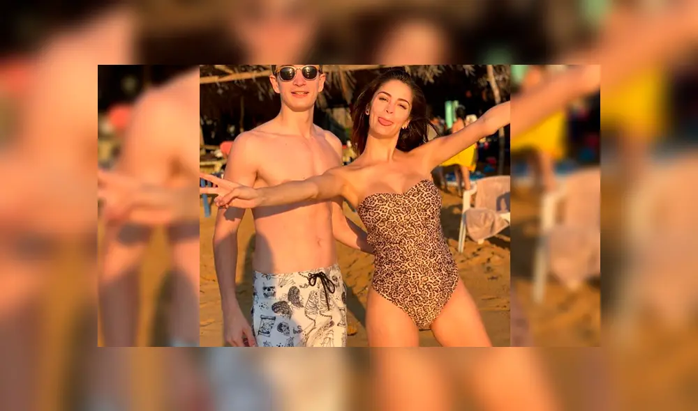 Laura Spoya presenta a su hermano y en Instagram le dicen “cuñada”