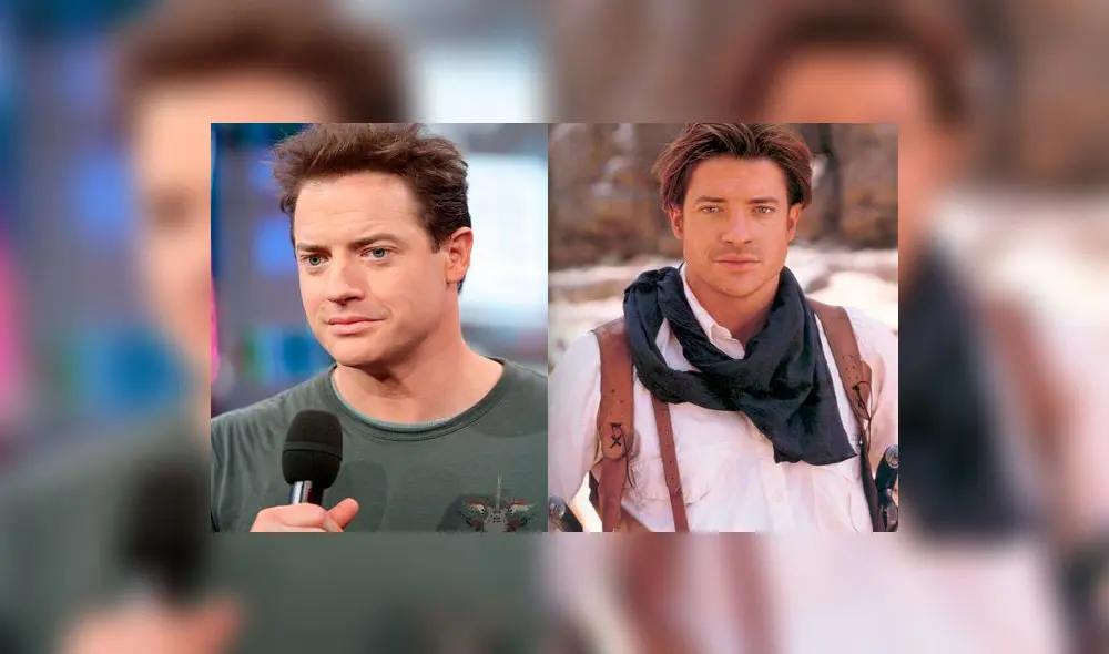Brendan Fraser: el increíble cambio físico del protagonista de 'La Momia' [FOTOS]