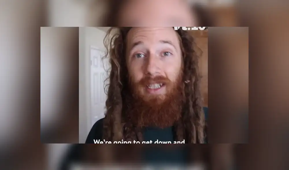 Un joven decidió lavarse uno dreads que no aseo desde que se los hizo. Foto: Facebook Un joven decidió lavarse uno dreads que no aseo desde que se los hizo. Foto: Facebook