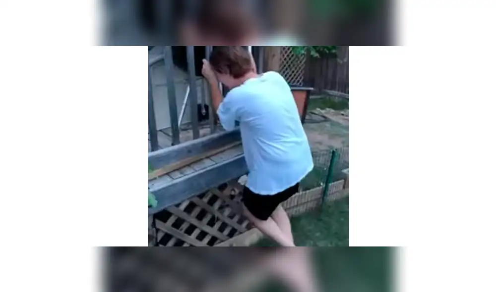 YouTube viral: Chica carga a su enorme criatura y esta le orina encima [VIDEO]